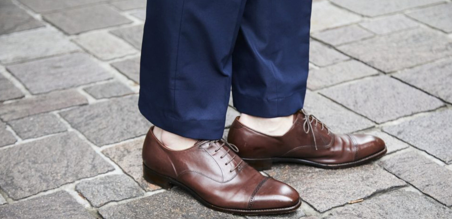 ネットで購入したスラックスの裾上げはこうする！