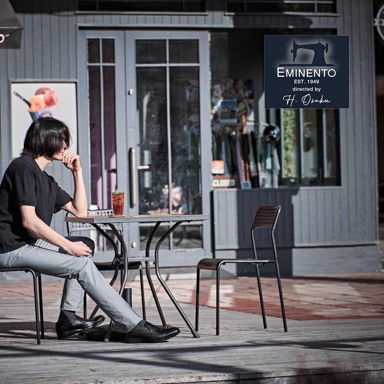 大人のテーラードシルエット