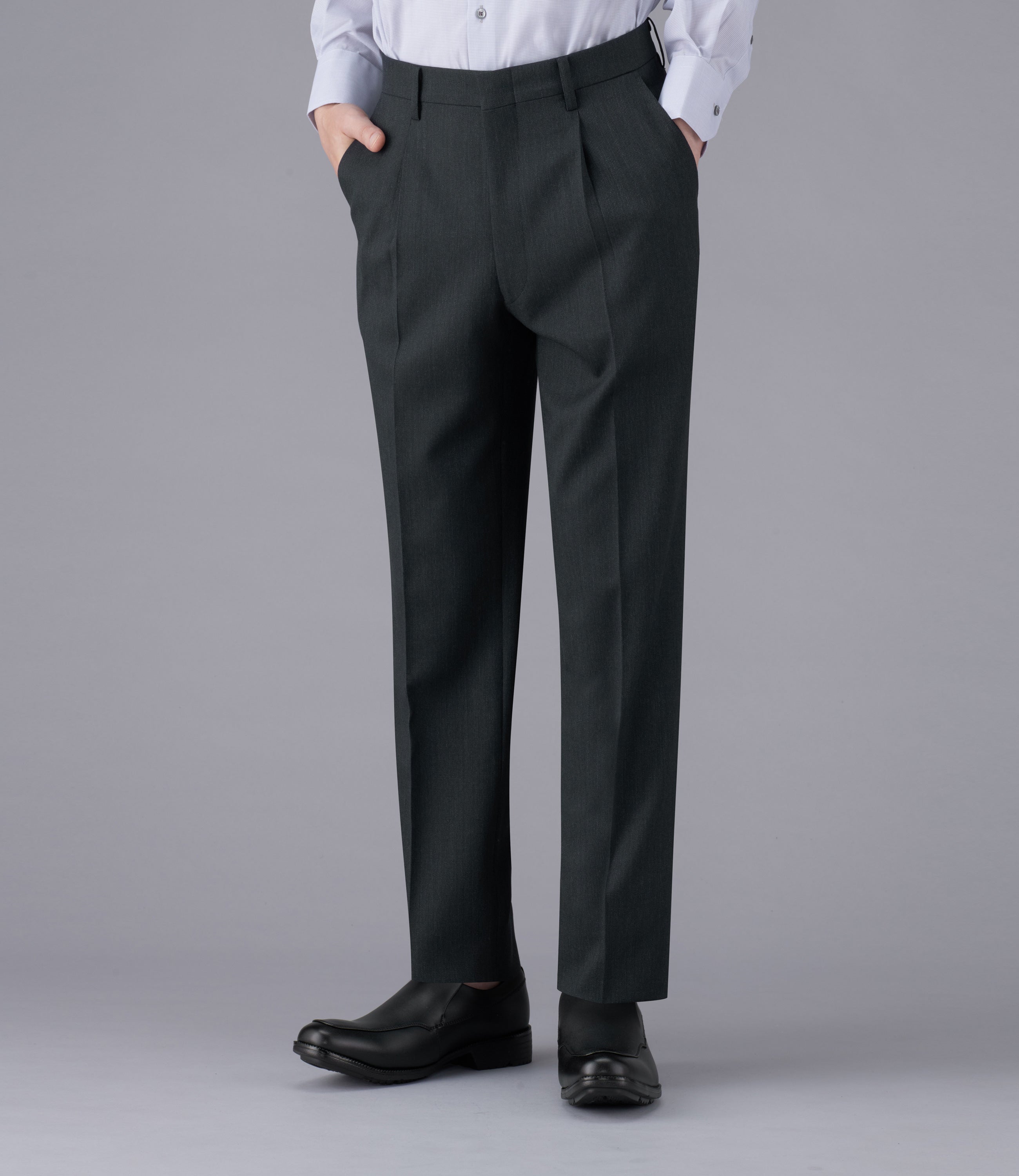 【TWピケ】日本製/ビジネス/ワンタックスラックス/2Wayストレッチ/快適/コーデイネート最適/快適