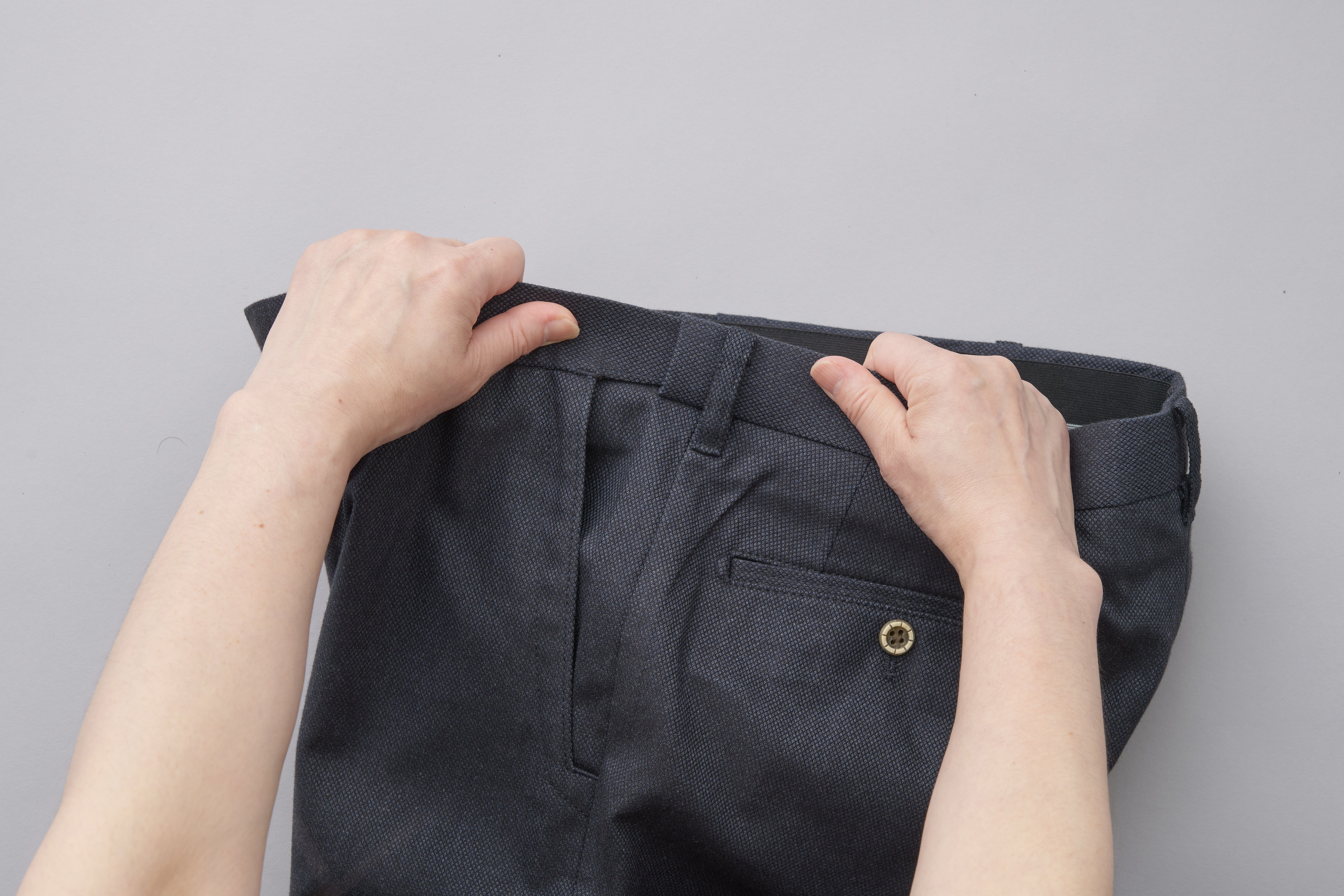 【ソフトサーモドビー】日本製/カジュアル/ノータックスリムスラックス/ストレッチ/吸湿・発熱・保温/ウォーム