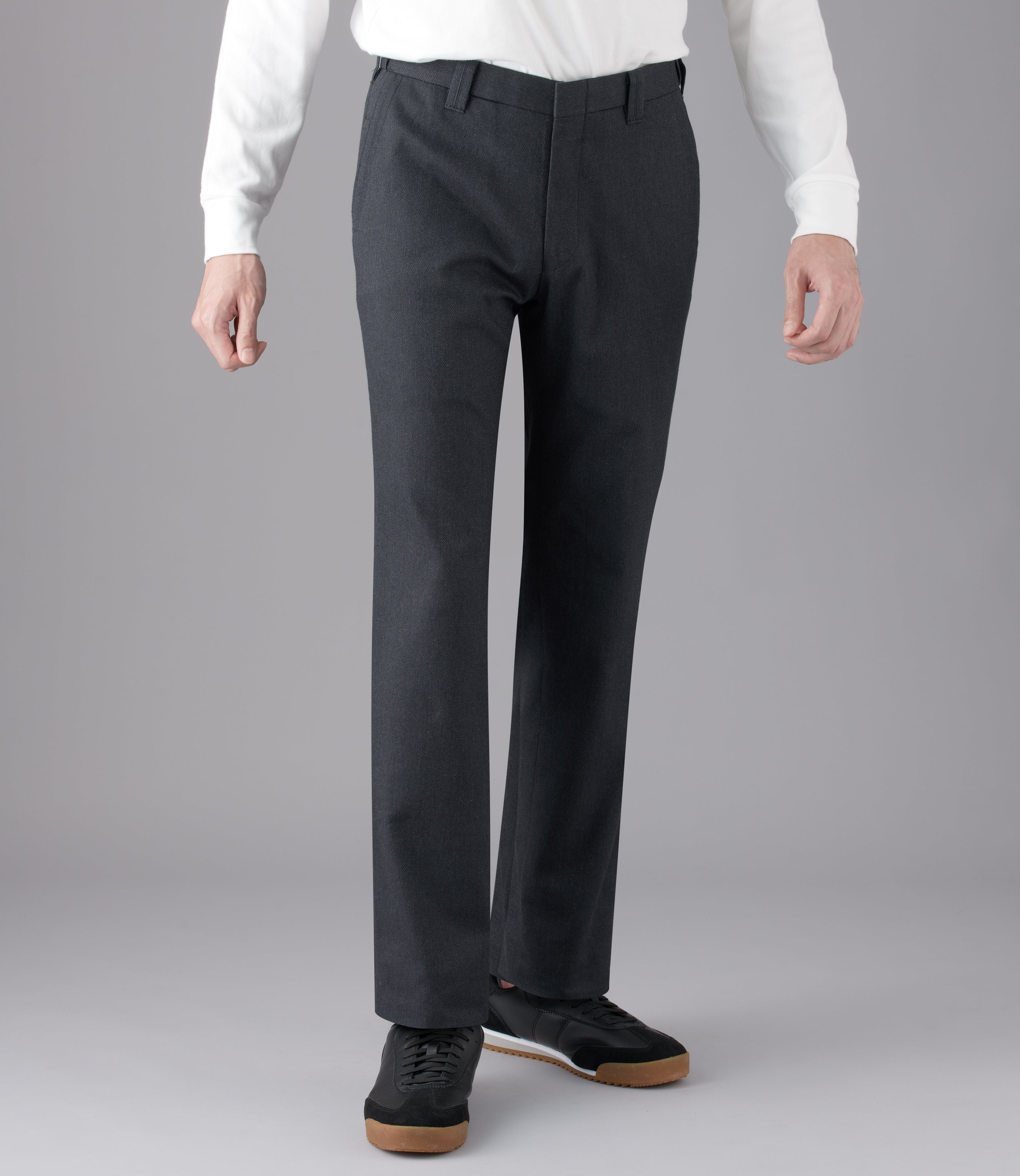 【PGG】ポリエステルドビーストレッチパンツ (MENS) 新品 吸湿・発熱ストレッチパンツ【ソフトサーモドビーストレッチ】日本製