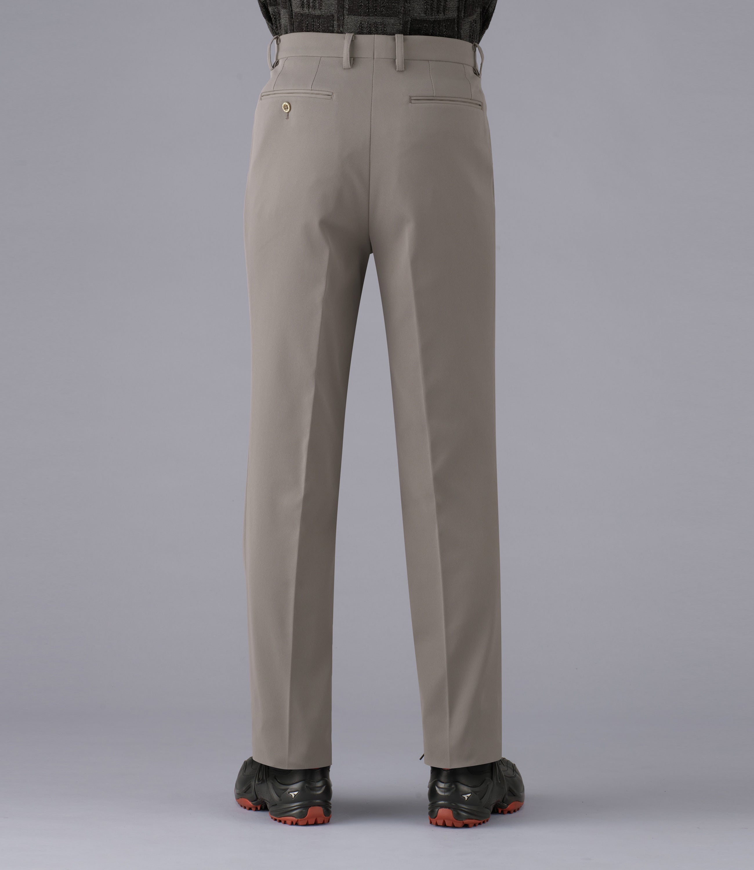 【ピケストレッチ】日本製/ビジネス・スポーツ/ワンタックスラックス/パワーストレッチ/快適