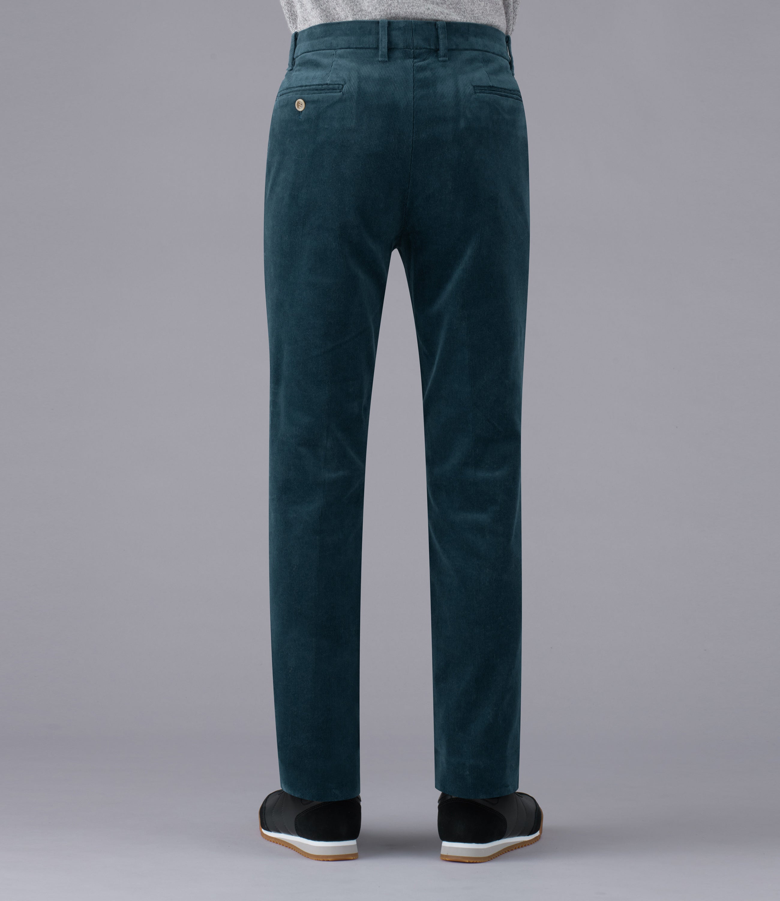 【ストレッチコーデュロイ】カジュアル/ノータックスリムスラックス/吸湿発熱/裏起毛/ストレッチ/ウオーム/快適