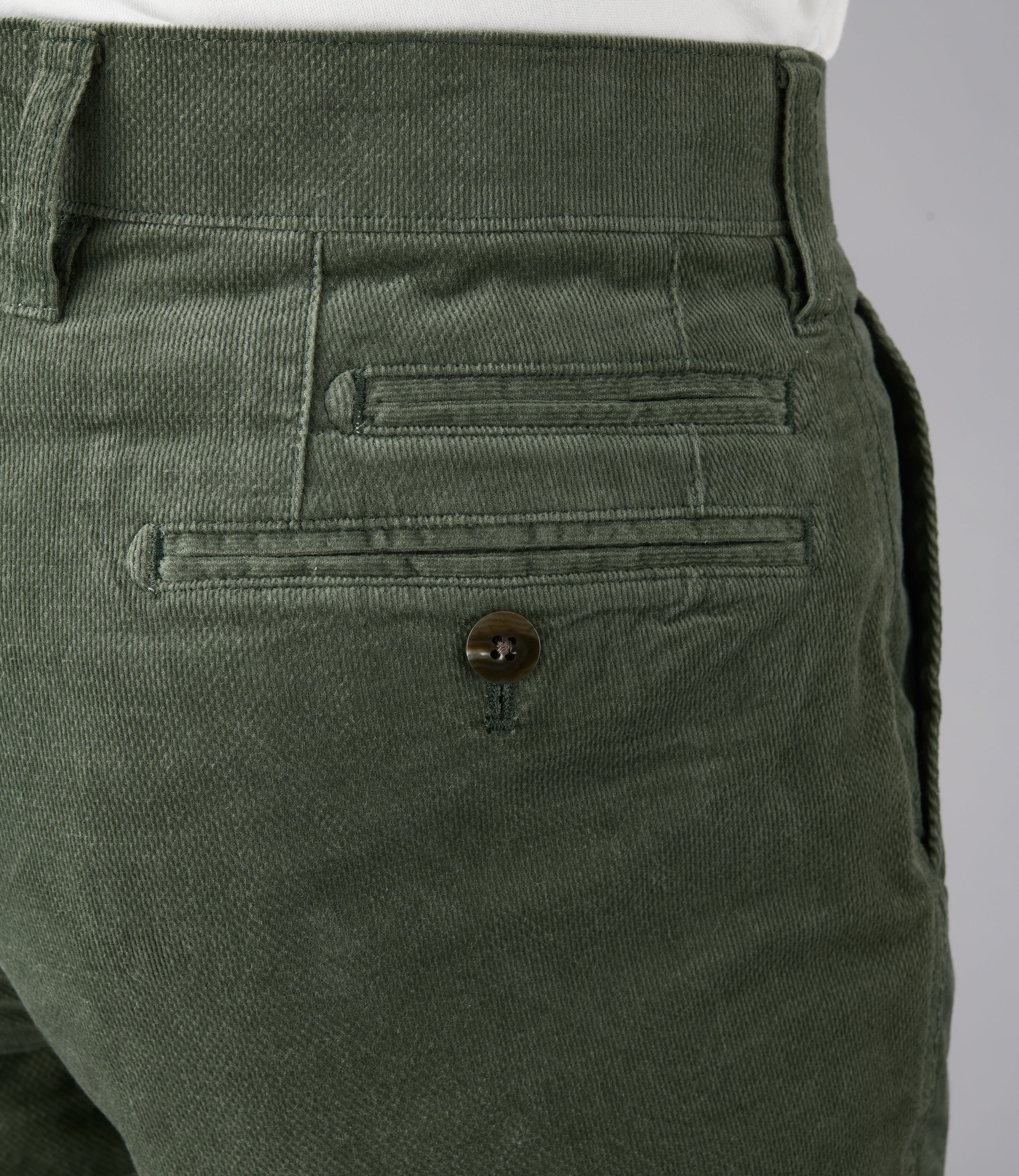 【ブラッシュドカノコ】カジュアル/ノータックスリムスラックス/ストレッチ/デザイン