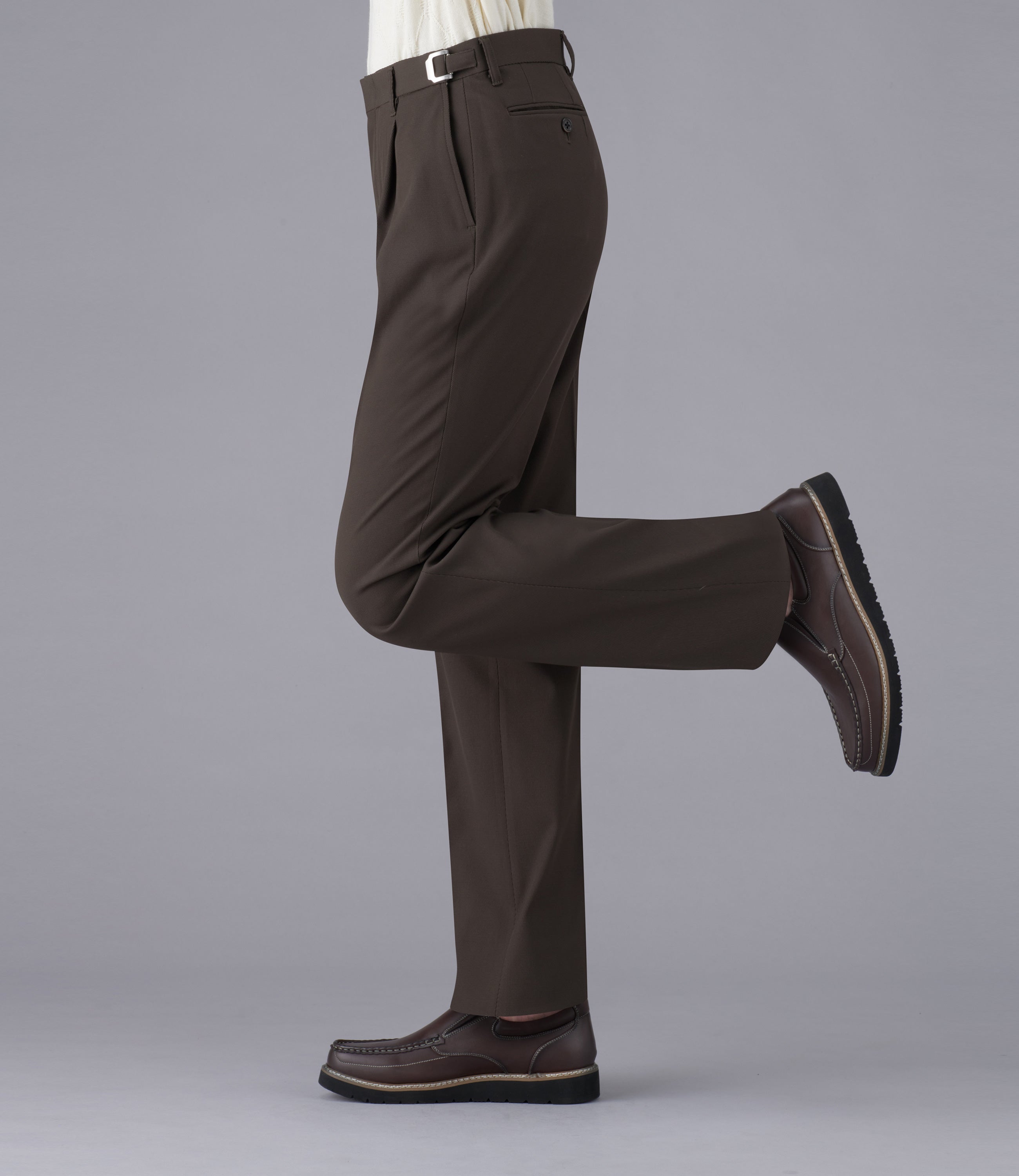 【2WAYストレッチカルゼ】ビジネス・スポーツ/ワンタックスラックス/2Wayストレッチ/ベレックス/撥水・防シワ/快適