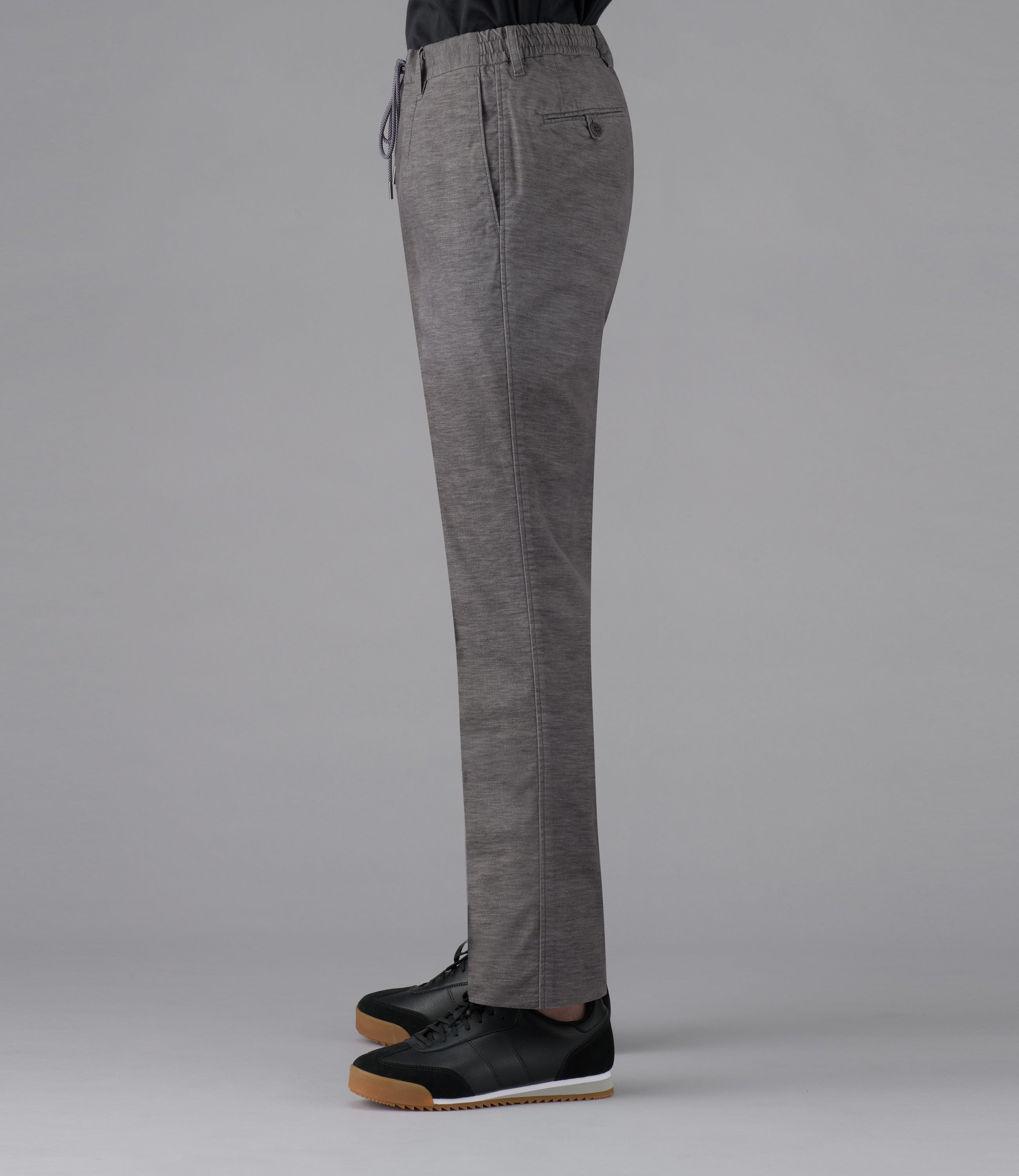 【ストレッチベッチン】CALZONI/日本製/ビジネス・カジュアル/ツブシスリムタック/ストレッチ/脇シャーリング/コーデイネート最適/ウォーム