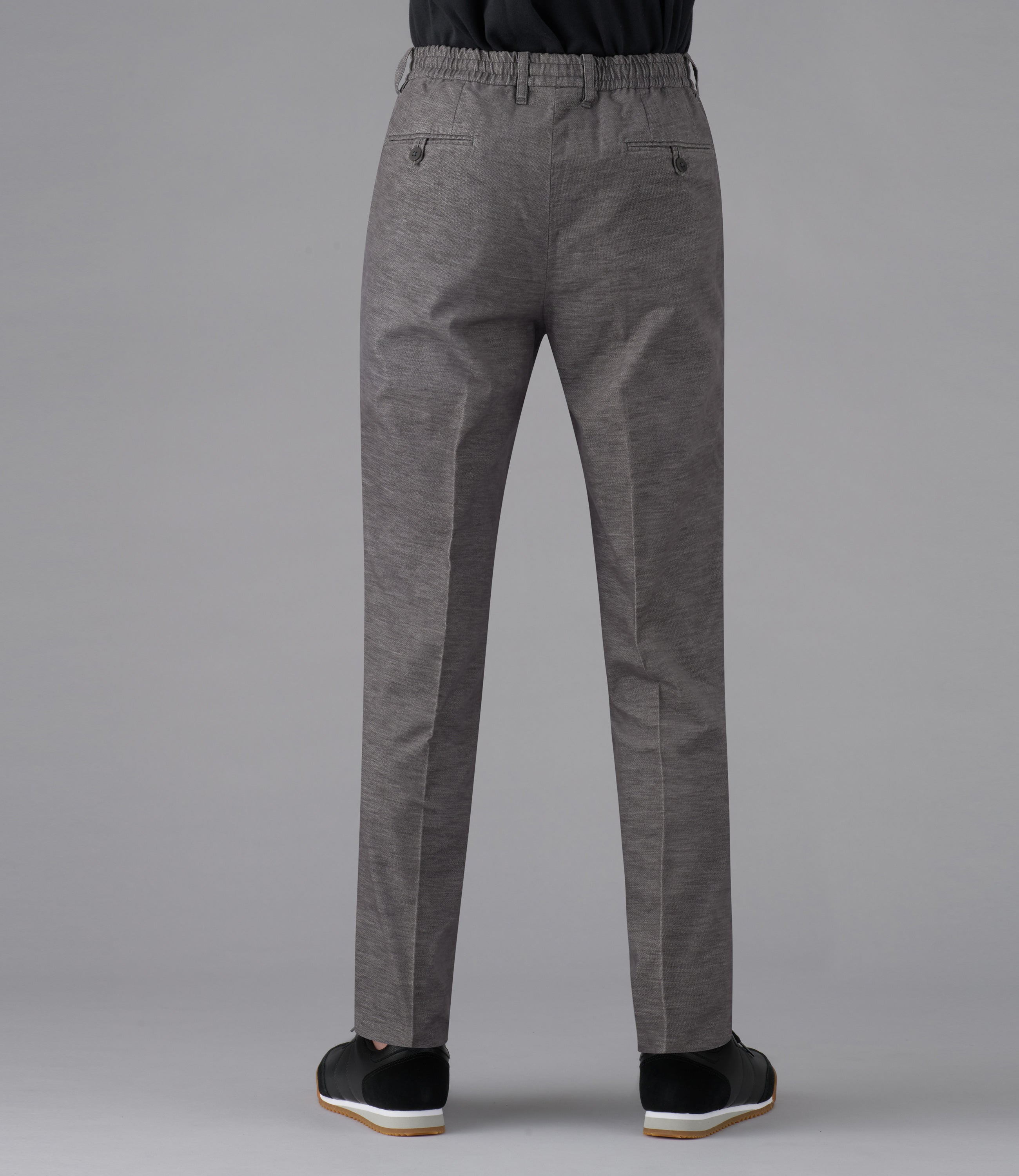 【ストレッチベッチン】CALZONI/日本製/ビジネス・カジュアル/ツブシスリムタック/ストレッチ/脇シャーリング/コーデイネート最適/ウォーム