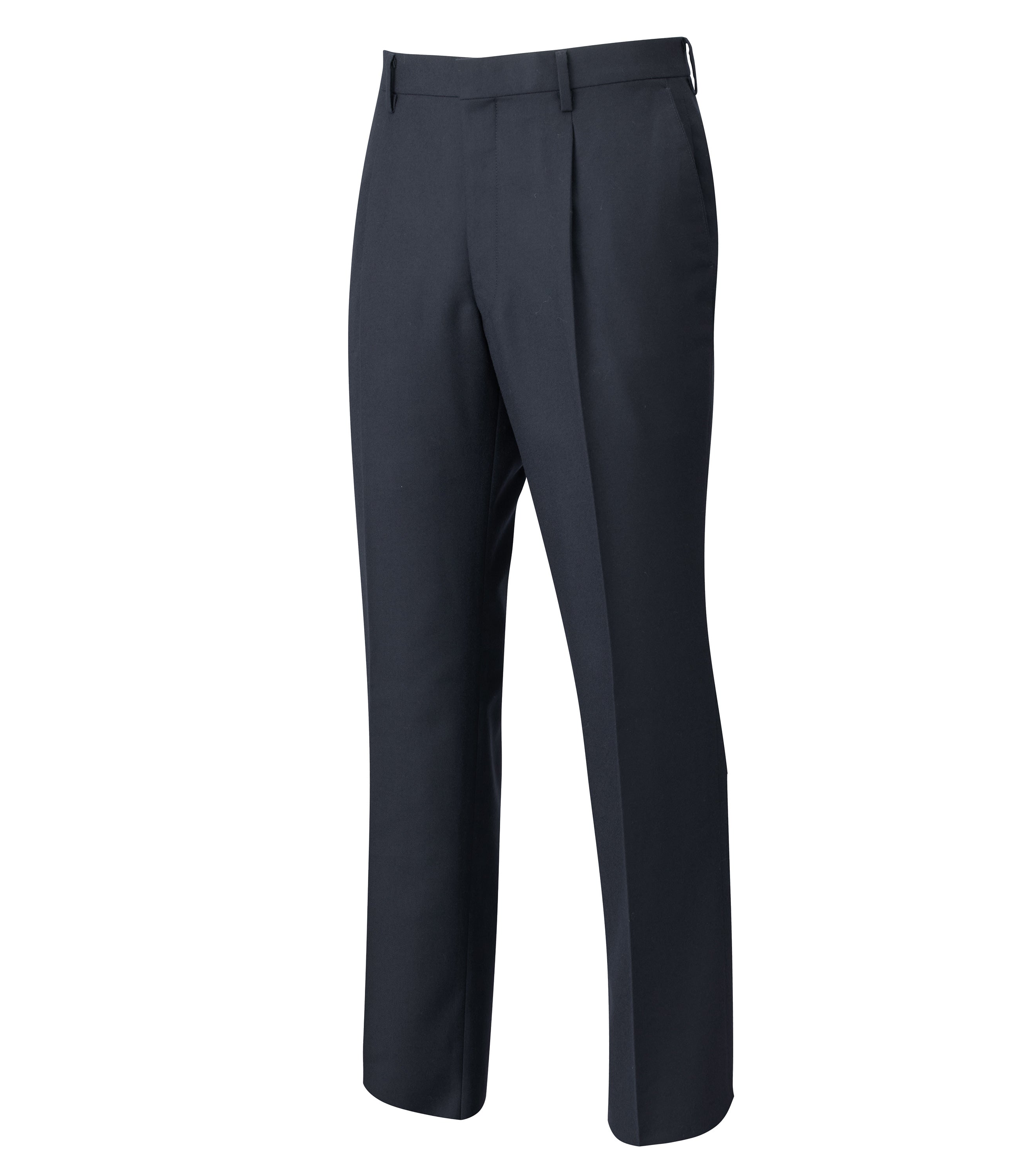 【ナチュラルストレッチサキソニー】日本製/ビジネス/ワンタックスラックス/ストレッチ/防シワ