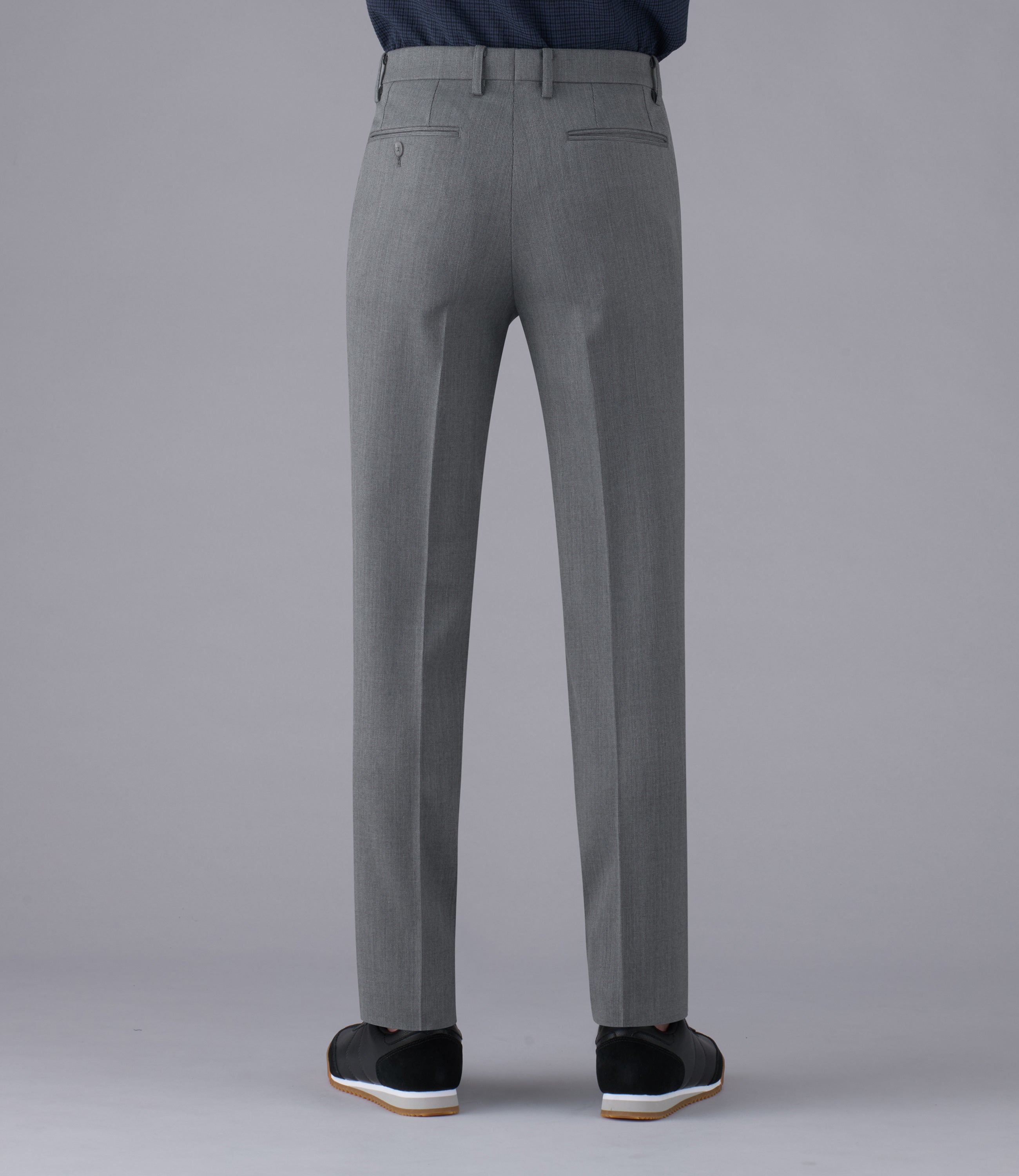 【TWピケ】日本製/ビジネス/ノータックスリムスラックス/2Wayストレッチ/ウオッシャブル/快適/コーデイネート最適