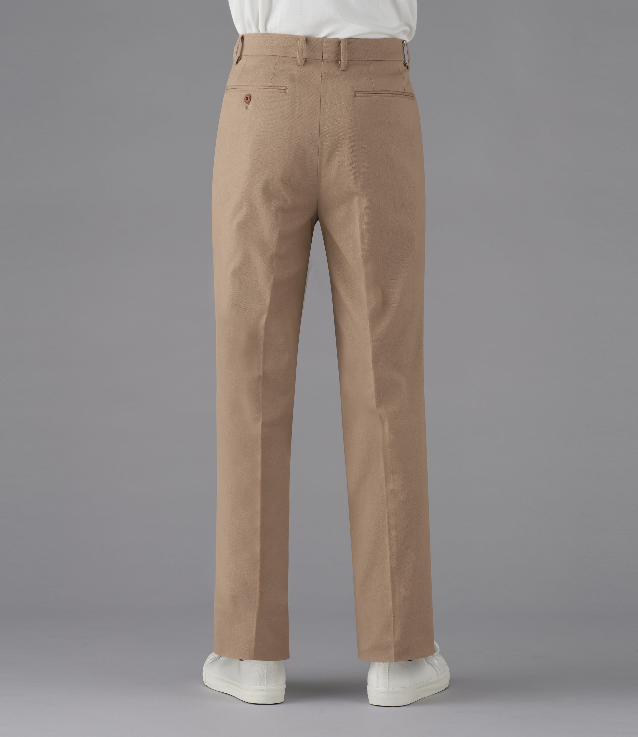 【ナチュラルチノ】日本製/カジュアル/ワンタックスラックス/ストレッチ/快適