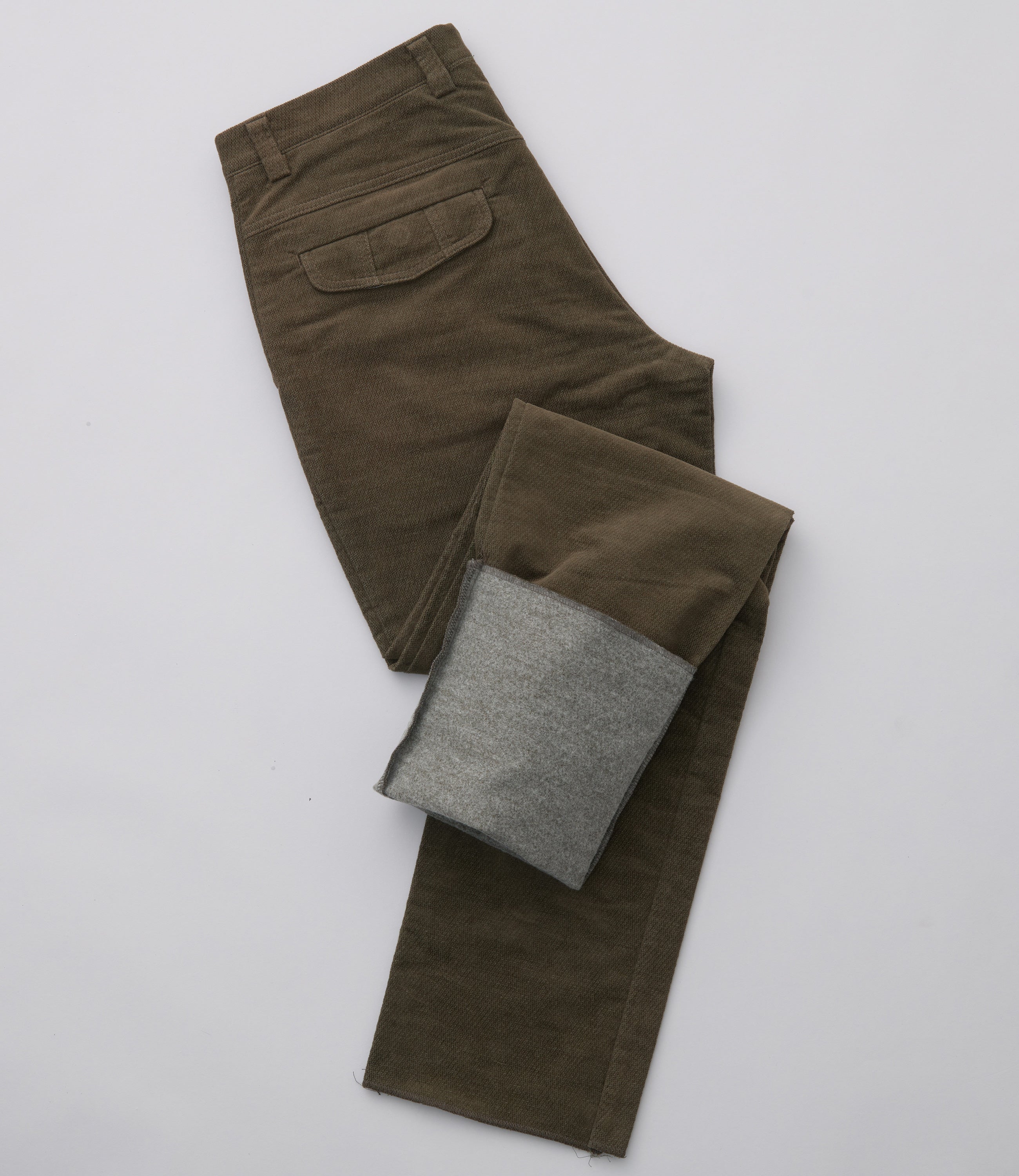 【パワスト裏起毛カルゼ】日本製/カジュアル/ノータックスリムスラックス/パワーストレッチ/ウオーム/快適