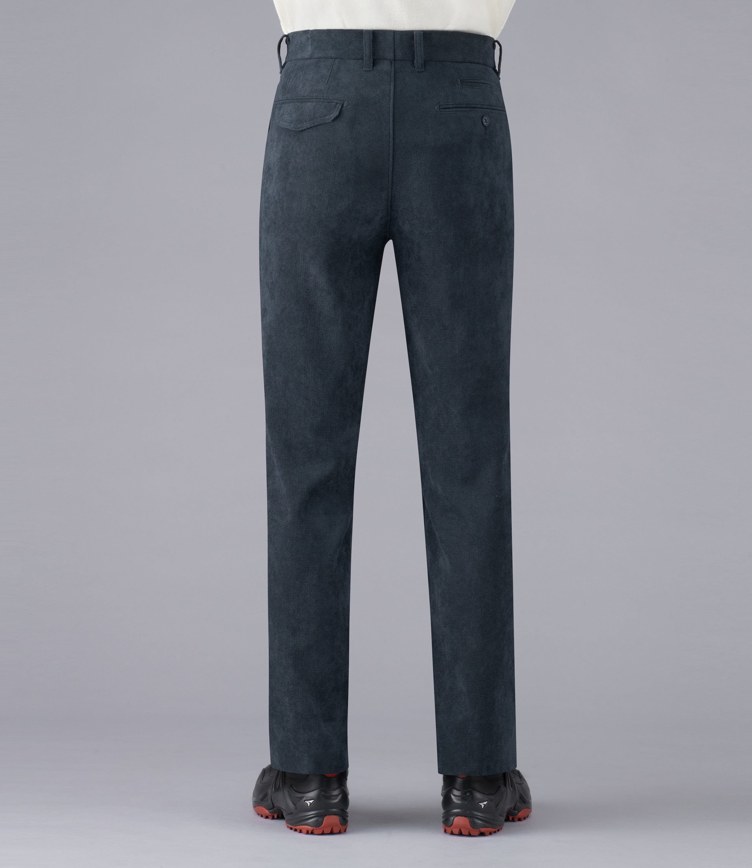 【プリントニット】日本製/カジュアル・スポーツ/ノータックスリムスラックス/ストレッチ/軽量/ウォーム