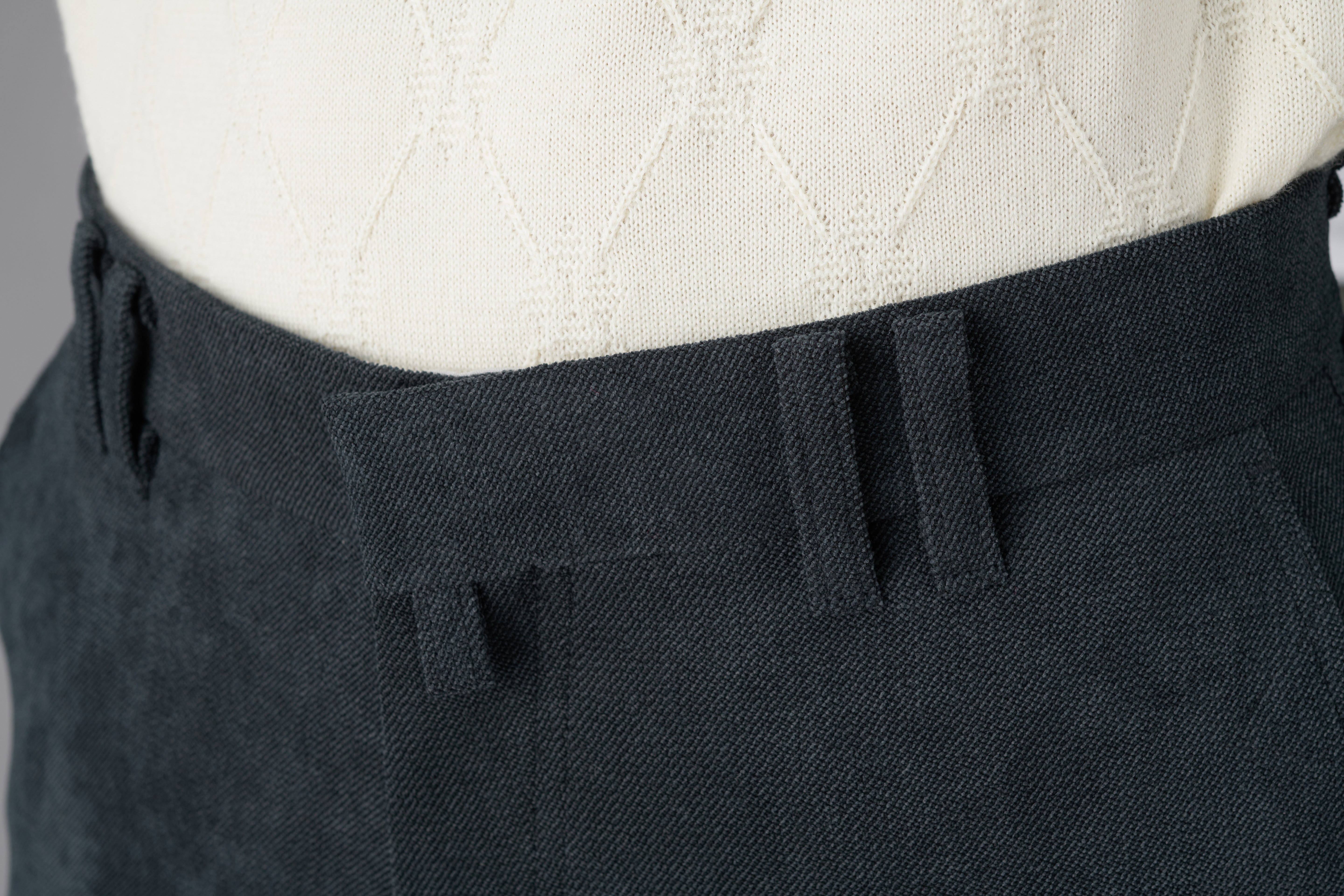 【プリントニット】日本製/カジュアル・スポーツ/ノータックスリムスラックス/ストレッチ/軽量/ウォーム